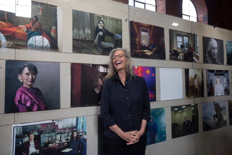 UBS AG Group Chief Executive Officer Sergio Ermotti And Annie Leibovitz Launch the WOMEN: New Portraits International Exhibition